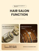 Popular Secador De Pelo Doméstico De Alta Potencia Secador De Pelo De Secado Rápido Peluquería Hotel Secador De Pelo - details 2