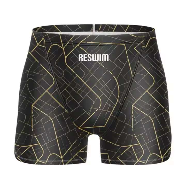 Traje de baño Jammer de verano para hombre, pantalones cortos, bañadores, medias de playa, pantalones cortos, surf, buceo, traje de baño, nuevos pantalones de Lycra para gimnasio - 1
