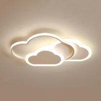 Lámpara de techo LED para habitación de los niños, luces creativas, lámpara de techo regulable, lámpara de nube moderna - details 1