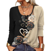Top holgado de manga larga para mujer, ropa informal para salir de noche, moda de otoño - details 7