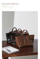Bolso de cuero genuino para mujer, bolso de hombro para axilas, bolso de cuero de vaca, bolso de piel suave Retro - details 12