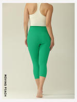 Pantalones Capri de melocotón móvil, pantalón de Yoga de cintura alta, suave, Fitness, recortado con bolsillo, ACT - details 18