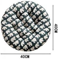 Cojín antideslizante para silla de estudiante, cojín redondo para silla de aula, Tatami, 40cm (verde plátano) - details 1