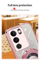 Funda de Teléfono Multifuncional VIVO V29 5G V29Lite V23 Diseño de Cartón con Brillos y Soporte Plegable Y17S Accesorios Electrónicos - details 5