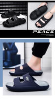2024 Night Glow Shit Feeling Suela gruesa de EVA para el hogar para hombres Una línea para uso externo con zapatillas antideslizantes - details 11
