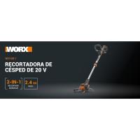 Cortabordes y perfiladora 20V