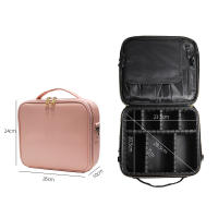 Bolsa de cosméticos de gran capacidad para maquillaje para mujer, estuche de herramientas para salón de belleza, tatuajes, Nail Art, novedad - details 1