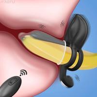 Leten-anillo vibratorio para retrasar la eyaculación masculina, estimulador Anal del clítoris y punto G, juguete sexual para adultos para parejas - details 4