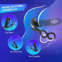 Vibrador de Estimulación Prostalétrico Inalámbrico Bluetooth Juguete Sensorial para Parejas - details 4