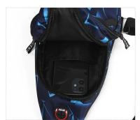 Pecho deportivo ligero con correa cruzada g para hombre - details 27