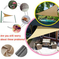 Triangle Sun Shelter Awning Canopy Shelters Anti-UV Sun Shade Sail Waterproof Tent Tarp Portable Outdoor Camping Picnic Cloth - details 5