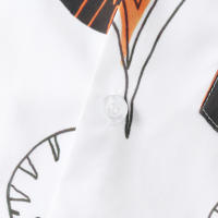 Camisa de manga corta para hombre, Camisa ajustada con estampado de flores fragmentadas, serie CS, primavera y verano, 2024 - details 33