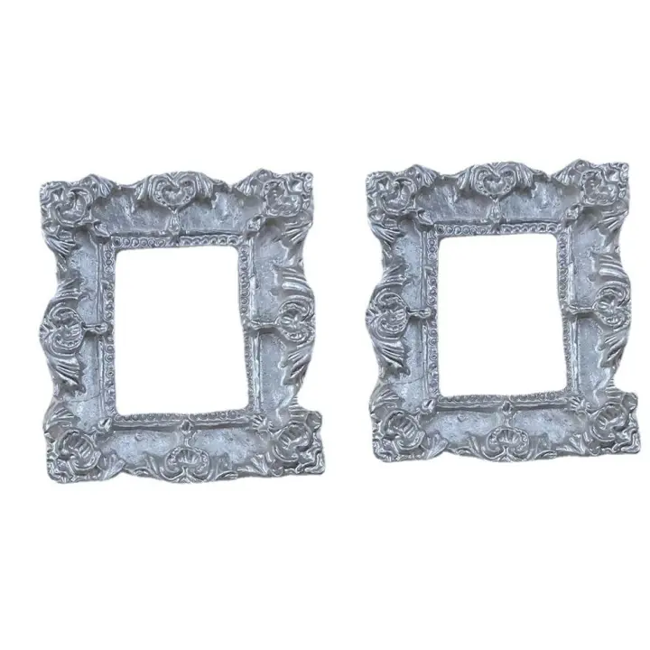 Decorativo exquisito diseño europeo atmósfera artística artesanías de resina adornos de escritorio joyería tiros telón de fondo marcos de fotos - 1