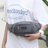 Riñonera multifuncional impermeable para hombre, bolsa de nailon de gran capacidad para correr, cinturón ajustable y portátil - details 5