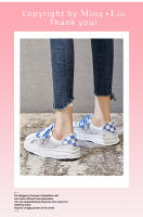 Zapatos blancos nuevos de piel de concha, zapatos de plataforma con suela gruesa, zapatos deportivos transpirables y versátiles para mujer. - details 20
