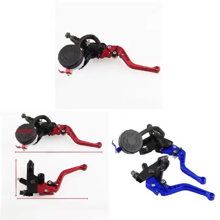 Palancas de Maestro de Freno Trasero Universal de 7/8 Pulgadas 22mm Accesorios de Motocicleta Portátiles y Duraderos - 1