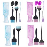 Juego de tinte profesional para estilismo y resaltado, herramientas de peluquería, palo mezclador, cepillo para teñir el cabello, Protector de oreja, bricolaje, 3/8 Uds. - details 1