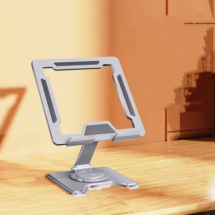 Soporte para teléfono y tableta con rotación de 360 grados, disipación de calor ahuecada - 1