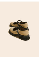 Nuevo Four Seasons Commuter francés boca ligera plataforma tacón zapatos de las mujeres británico pequeño zapatos de cuero - details 27
