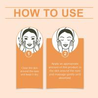 Crema de Ojos Anti-Edad 5D Peptida Estiramiento de Perfil de Ojos, Adiós a las Arrugas, Reparación Hidratante Herramientas de Cuidado de la Piel Facial - details 5