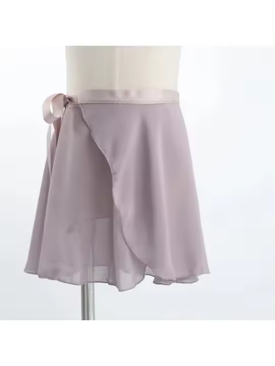 Falda de Ballet de Chiffon con Cordones Ropa de Baile para Adultos Miniskirt de Tutú para Niñas - 1