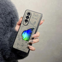 Funda de Teléfono Samsung Galaxy Z Fold 5 ZFold4 con Patrón de Pikachu Diseño Astronauta/Crayon Shin-chan a Prueba de Sudor de Mano Compatible con Samsung Producto Normal y Seguro - details 4