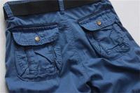 Pantalones cortos de algodón informales de camuflaje para hombre, ropa de marca, cómodos, sin cinturón, verano - details 10