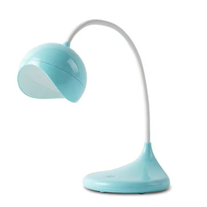 Lámpara de cabecera con atenuación táctil simple y creativa, mesa de protección ocular de aprendizaje LED plegable con carga USB L - 1