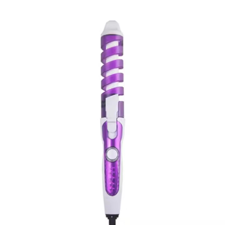Rizadores de pelo de varita en espiral portátiles de onda mágica, máquina rizadora de cabello eléctrica automática - 1