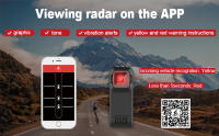 Luz de Radar para Bicicleta Sectyme Sensor Trasero de Ciclismo con Alerta de Freno Lampara de Seguridad para Vehículos Aproachando - details 1