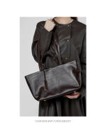 Bolso de cuero genuino para mujer, bolso de hombro para axilas, bolso de cuero de vaca, bolso de piel suave Retro - details 7