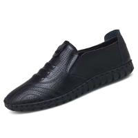 2020 Zapatillas de superficie suave con suela dura en cuir par Zapatos casuales de cuero genuino para hombres en el Hotel Piazza del Popolo en Italia - details 10
