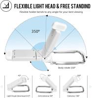 Book Light LED USB Rechargeable Reading Light Eye Protection Night Light Portable Clip Desk Light Bookmark Read Light - details 11