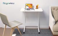 Rcynview Escritorio de Computadora Ajustable Mesa Lateral con Ruedas Escritorio Levantable - details 0