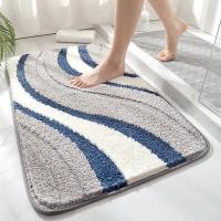 Alfombra de baño de imitación de cachemira, inodoro para el hogar, inodoro absorbente, antideslizante, alfombrilla sucia y resistente al desgaste, decoración del hogar - details 4