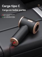Aspiradora de Doble Propósito para Coche y Hogar Mini Aspiradora de Alta Succión Inalámbrica Portátil - details 17