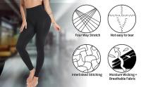 MISSMOLY Leggings de compresión para mujer, pantalones adelgazantes con control de barriga y cintura alta - details 2