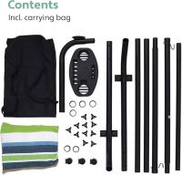 Hamaca de Acero Sólido Portátil Hamaca para 2 Personas con Mesa Auxiliar - details 74