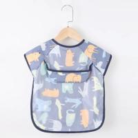 Babero de manga larga para bebé y niño pequeño, bufanda impermeable, delantal de alimentación con bolsillo, paño para eructar - details 0