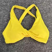Ropa de yoga desnuda, sujetador de yoga para ejercicio de secado rápido ajustado para mujer, sujetador de fitness de belleza con espalda cruzada para correr al aire libre - details 42