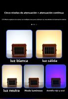 Diseño de 16 paneles de 21,5 cm x 17,5 cm 5000W Foco LED Recargable, Luz de Trabajo Portátil USB de 5 Modos, Banco de Energía, Luz de Trabajo LED Solar Impermeable para Exteriores para Acampar, Jardín, Pesca, Garaje, Emergencia - details 7