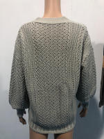 Suéteres de manga larga con cuello en V para mujer, cárdigan ligero bohemio, abrigo femenino, ropa de calle, otoño e invierno, 2023 - details 9