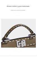 Bolso De Piel Auténtica Para Mujer, Bolso De Hombro, 20cm, Lujo - details 6