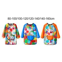 Delantal de pintura suave con bolsillo para niños, delantal de arte para jardín de infantes - details 1