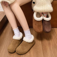 Botas de nieve versátiles zapatos térmicos gruesos apilados de suela gruesa - details 21