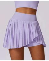 Falda deportiva con bolsillo Cloud Rise para niñas, faldas plisadas para correr, tenis, mujeres, gimnasio, entrenamiento, pantalones cortos Fiess, faldas de Golf de cintura alta - details 3