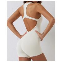Mono deportivo de yoga sin mangas para mujer, mono ajustado para entrenamiento, ropa deportiva - details 4