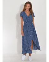 Vestido Mujer verano ，Vacaciones en la playa profundas V Recibir Manga corta Falda Casual de flores Bohemia - details 9