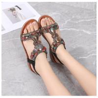 Sandalias de Mujer 2025 |   Estilo Boho Étnico con Cuentas y Cristales - Sandalias Deportivas de Tira Elástica Ajustable |   Zapatos Verano Mujer para Diario y Vacaciones - details 28