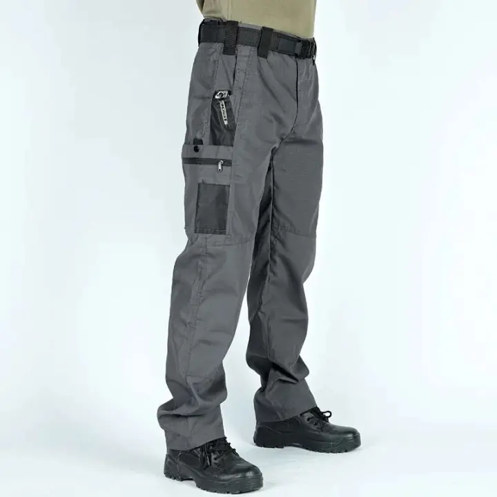 Pantalones Cargo Militar para Hombres Impermeable, Resistentes al Desgaste, Múltiples Bolsillos, Estilo Casual Táctico - 1